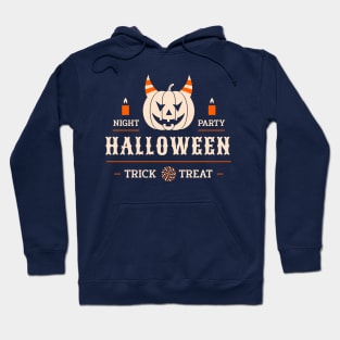 Halloween Trick or Treat Pumpkin Costume 2020 Gift Idea For Women & Men Scary Night Party Hoodie